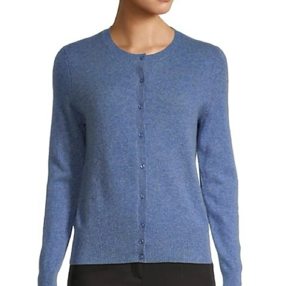 Blue Women's Cardigan Sweater